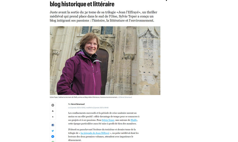 Article du Parisien du 22 janvier 2021